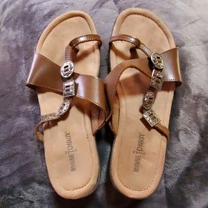Minnetonka leather sandal